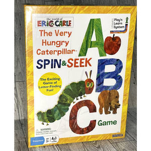 New Eric Carle The Very Hungry Caterpillar Spin and Seek Game